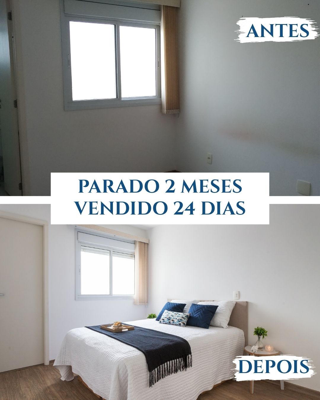 Case 8 — antes e depois